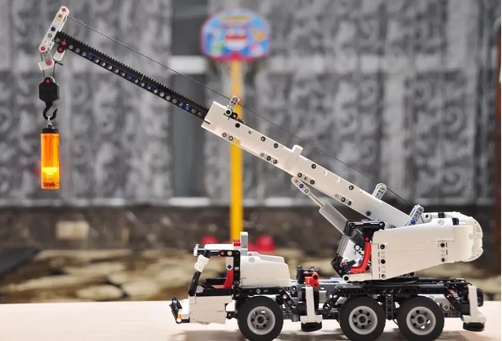 Конструктор Mijia Building block Engineering Crane Blocks - фото 3