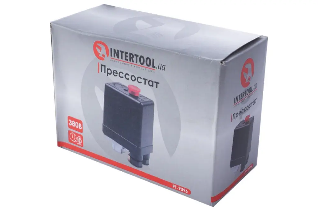 Прессостат реле тиску для компресора Intertool PT-9096 380 В - фото 5