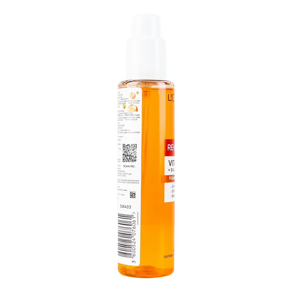 Пінка для очищення шкіри обличчя L'Oreal Paris Revitalift Clinical Vitamin C 150 мл - фото 3