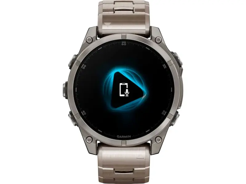 Спортивний годинник Garmin Fenix 8 47mm AMOLED Sapphire Titanium with Vented Titanium Bracelet (010-02904-40) - фото 9