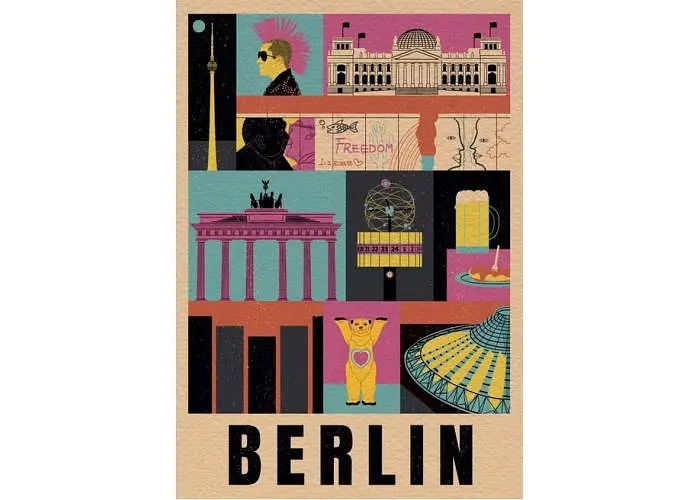 Пазл Clementoni Мода в Берліні, Німеччина (Style in the City - Berlin Puzzle - 1000 pcs.), 1000 ел. (39845) - фото 2
