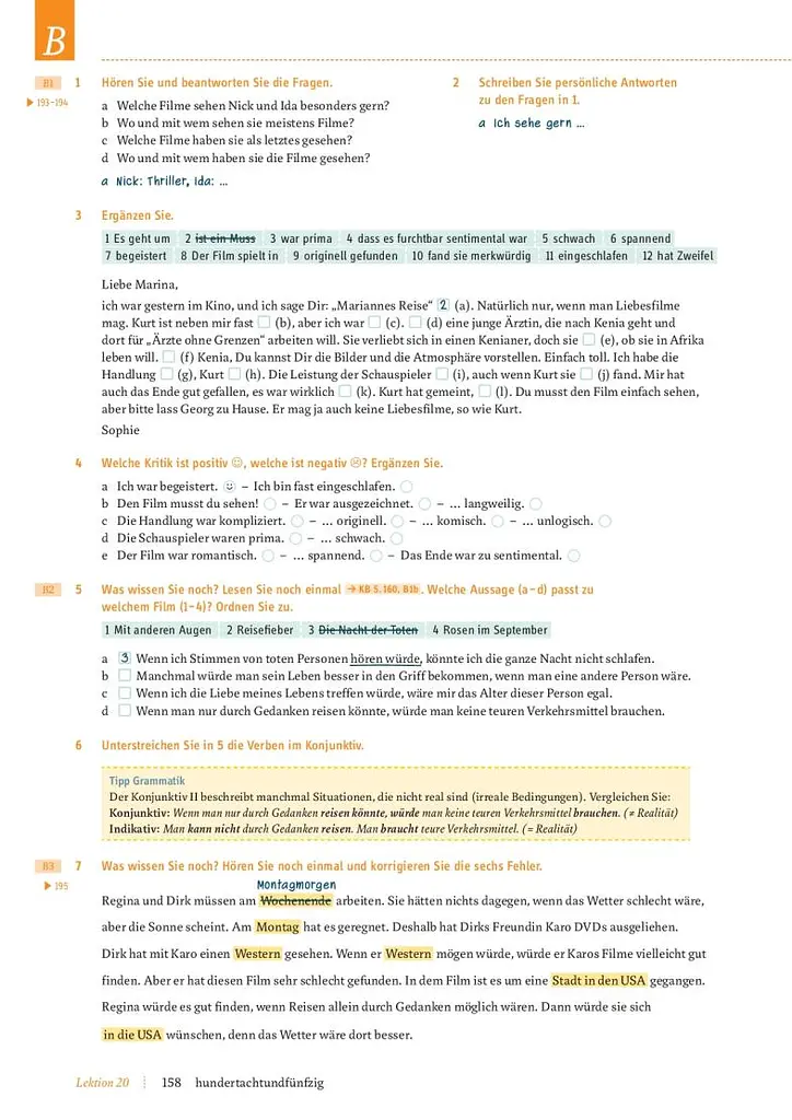 Motive B1 Arbeitsbuch, Lektion 19-30 mit Audios online - фото 4