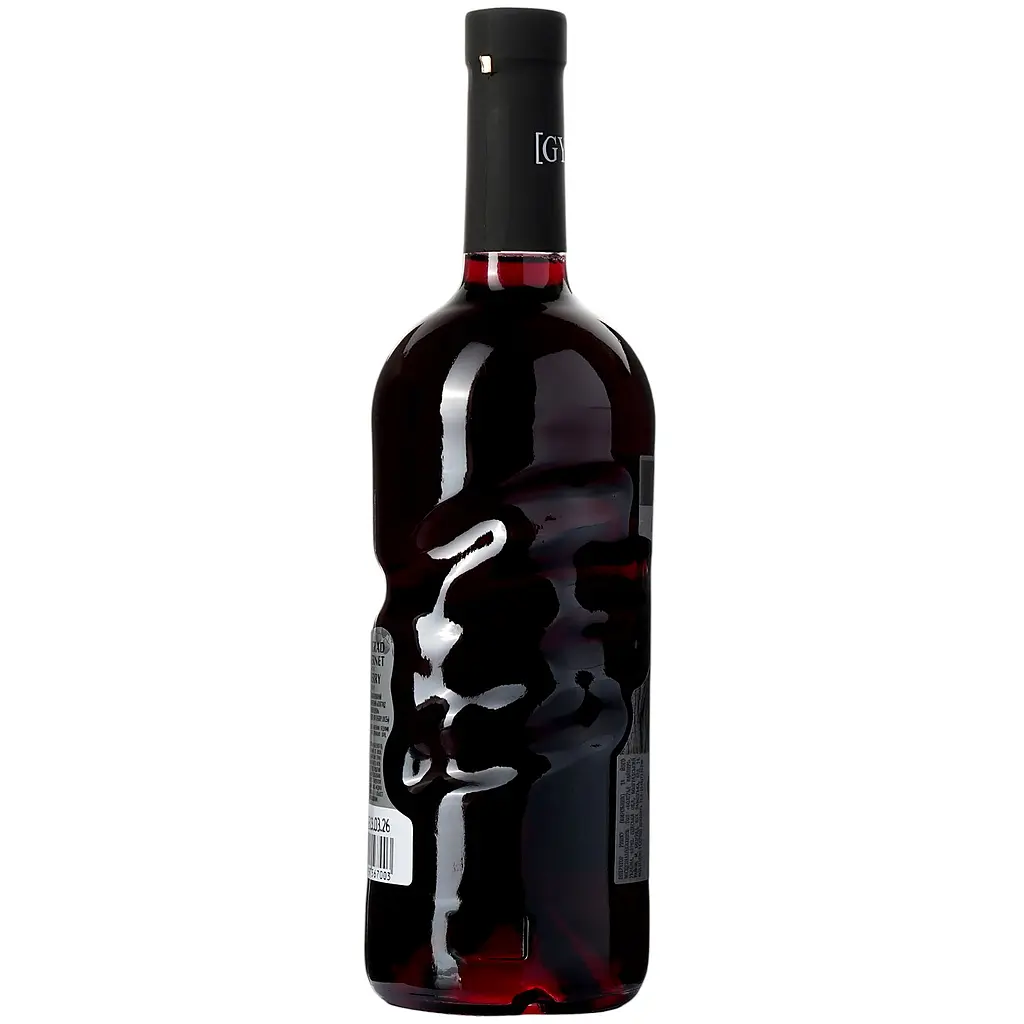 Винний напій Bolgrad Good Year напівсолодкий червоний Cabernet with cherry juice 10% 0.75 л - фото 2