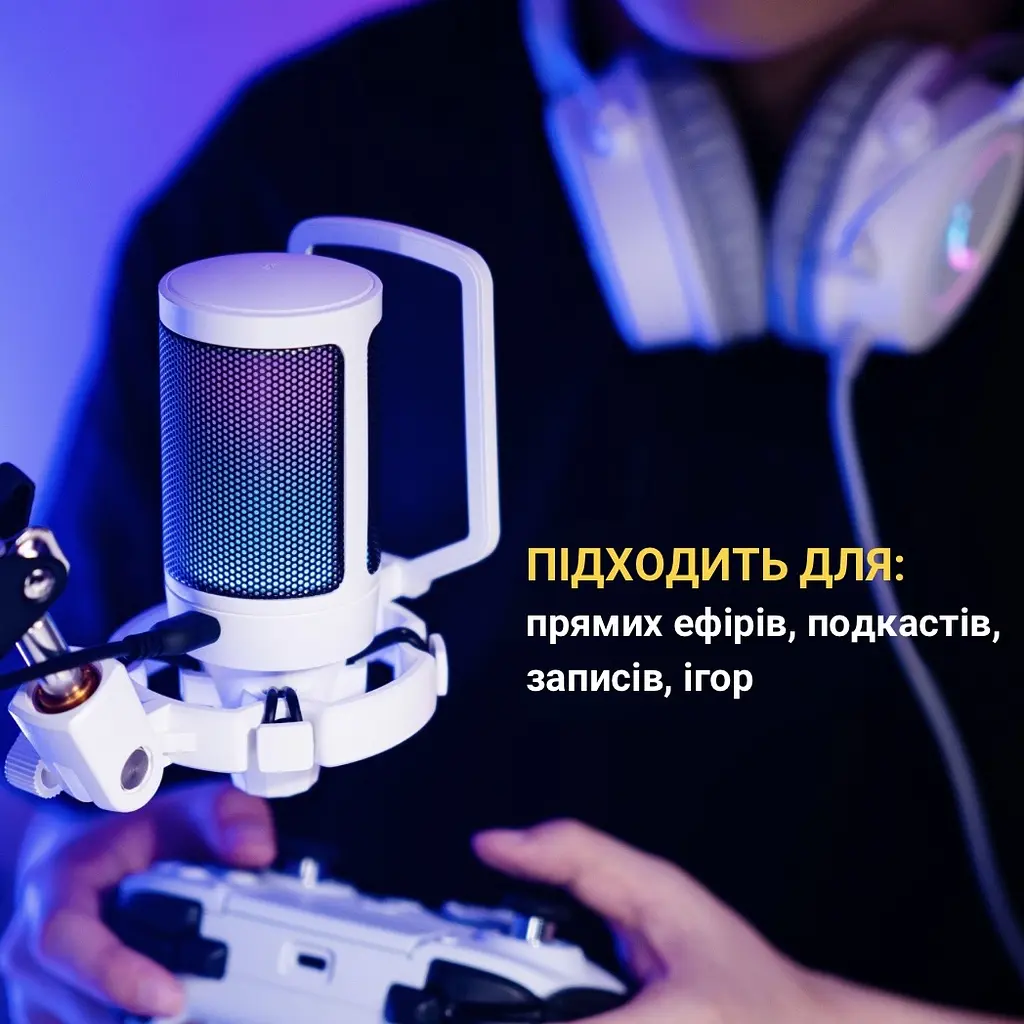 Мікрофон Fifine USB (A6TW) - фото 6