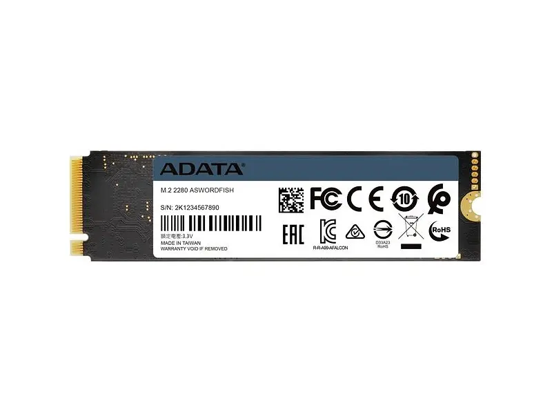 SSD-накопичувач ADATA Swordfish 2 TB (ASWORDFISH-2T-C) - фото 6