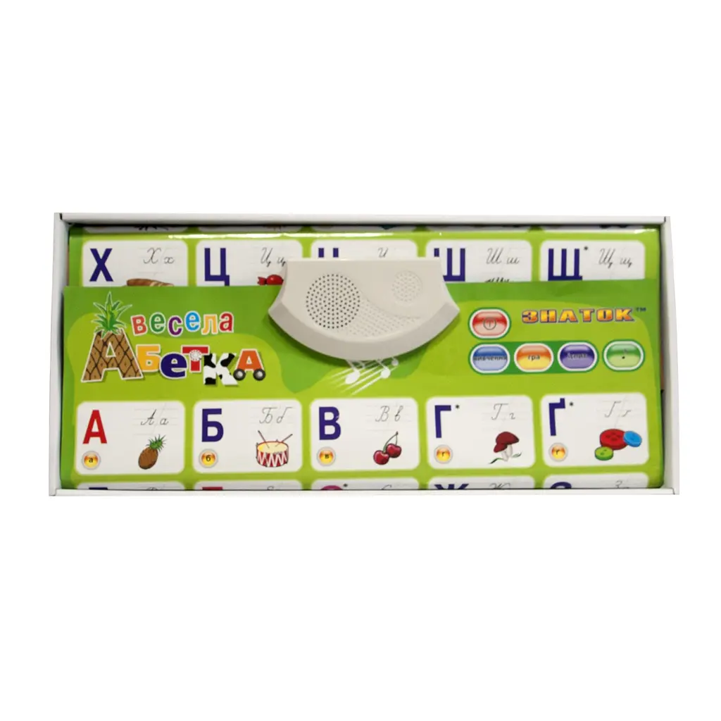 Интерактивный плакат Znatok Весела абетка, украинский язык (REW-K008) - фото 3