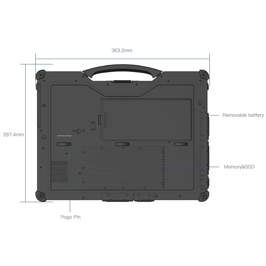 Ноутбук Vinga Scout X14A (X14A-1255321024BWP) - фото 12