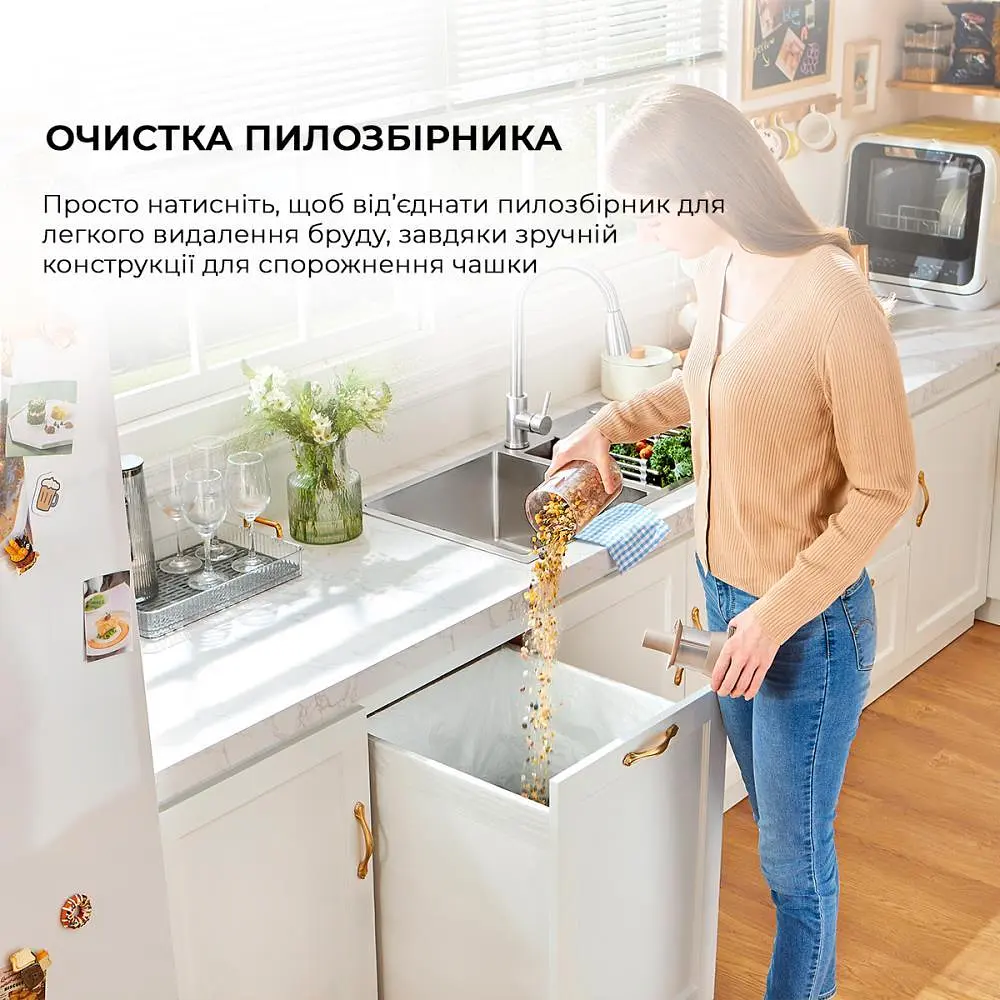 Акумуляторний пилосос Dreame Cordless Vacuum Cleaner U20 White - фото 3