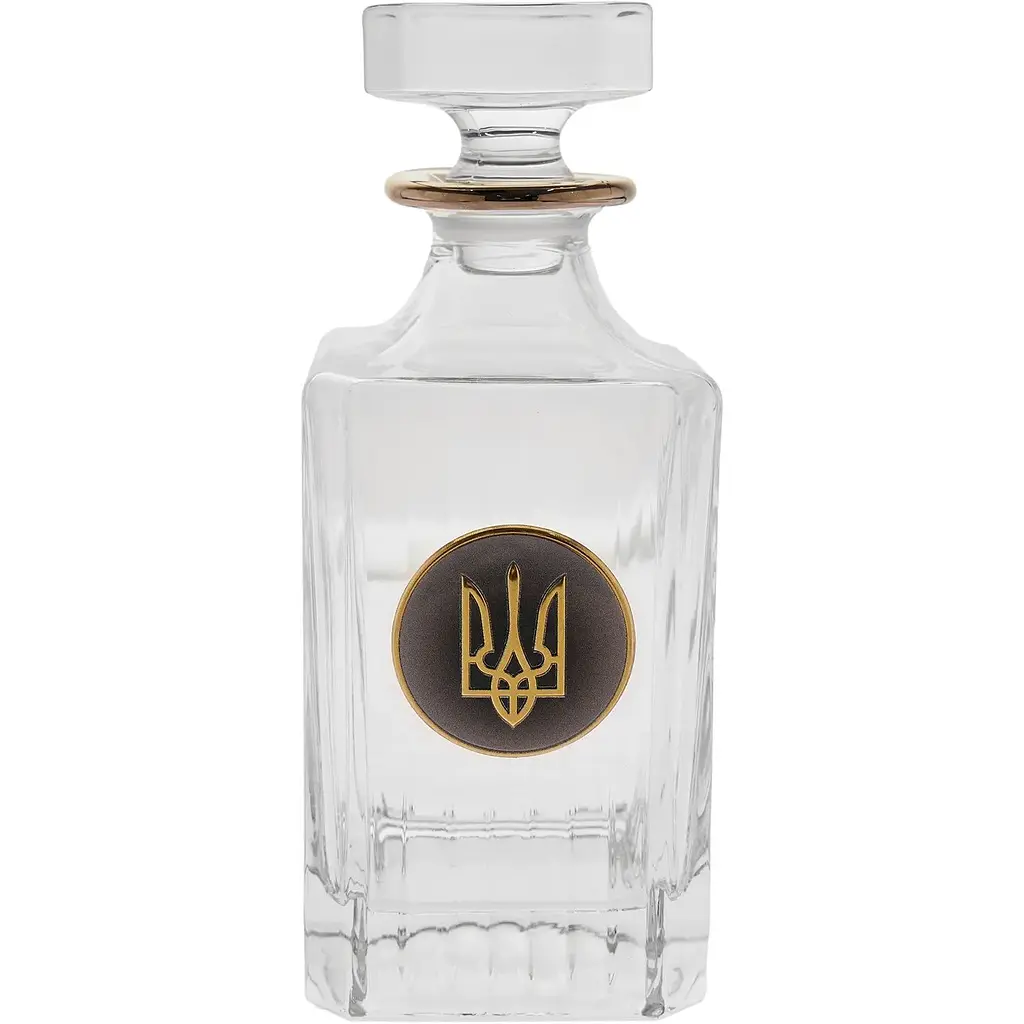 Подарунковий набір Boss Crystal Нацполіція України графин - фото 2