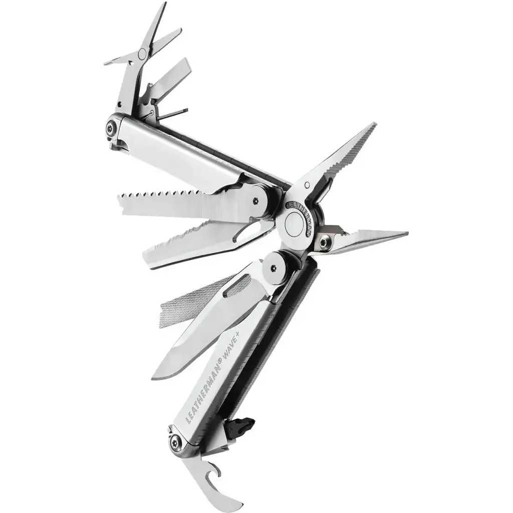 Мультиінструмент Leatherman Wave plus синтетичний чохол Silver - фото 2
