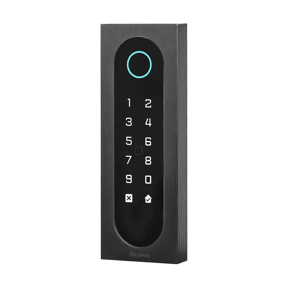 Термінал контролю доступу Akuvox A08S з клавіатурою та зчитувачем EM-Marine / Mifare / NFC / BLE / QR (87-00069) - фото 12