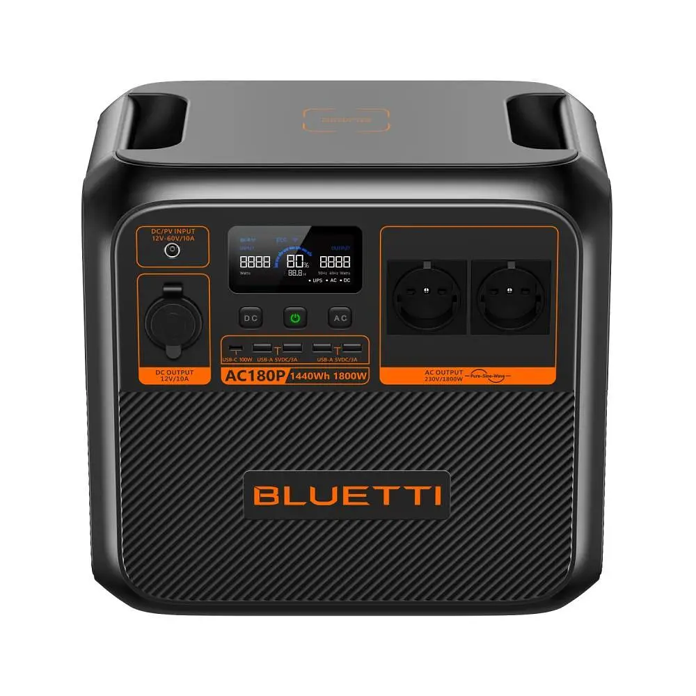 Портативная зарядная станция BLUETTI AC180P 1800W - фото 4