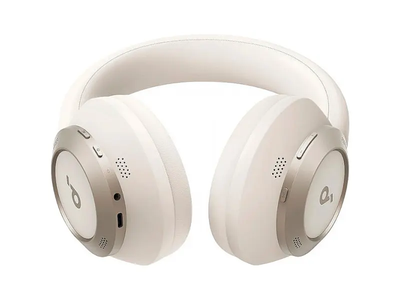 Навушники з мікрофоном ANKER Soundcore Space One Pro Cream White - фото 4