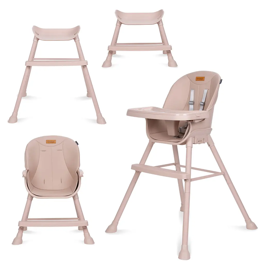 Стульчик для кормления Kidwell Eatan 4 в 1 Pink (5901130091010) - фото 4