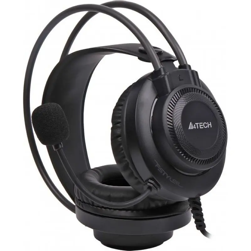 Навушники A4-Tech FH200i (Grey) з мікрофоном,колір сірий - фото 2