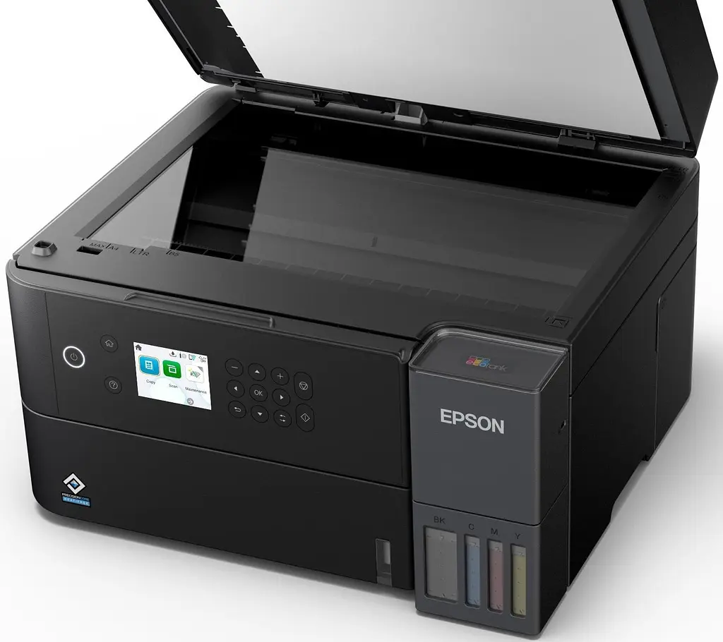 Epson БФП ink color A4 Epson EcoTank L6370 35_23 ppm DADF Duplex USB Ethernet Wi-Fi 4 inks Black Pigment - фото 3