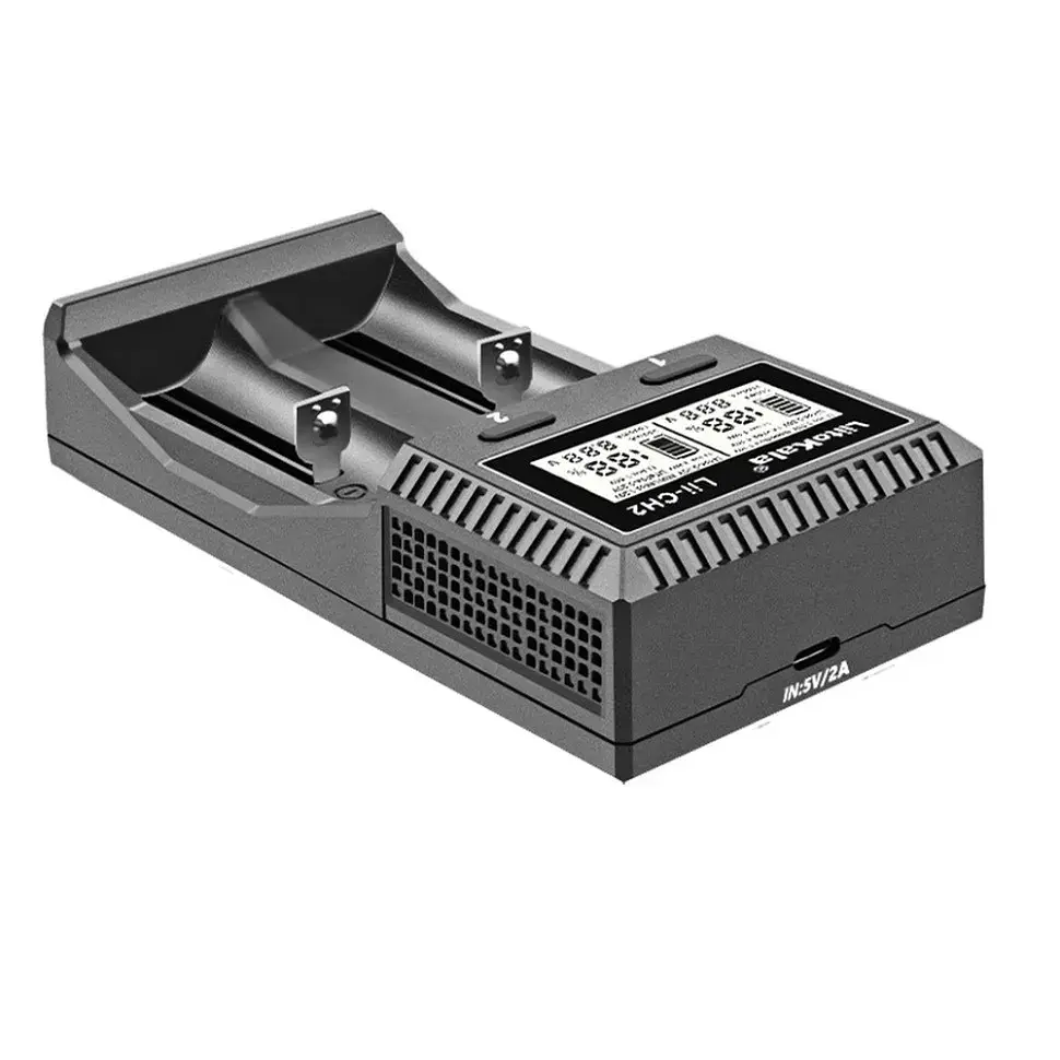 Універсальний зарядний пристрій LiitoKala Lii-CH2 5V 2A на 2 канали - фото 3