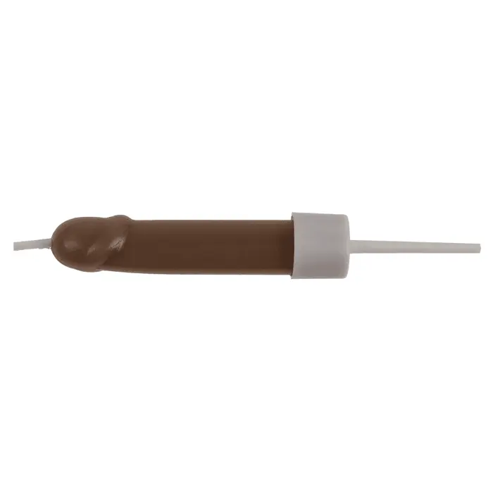 Свічки у вигляді пеніса Penis Candles Brown, 6 шт. - фото 3