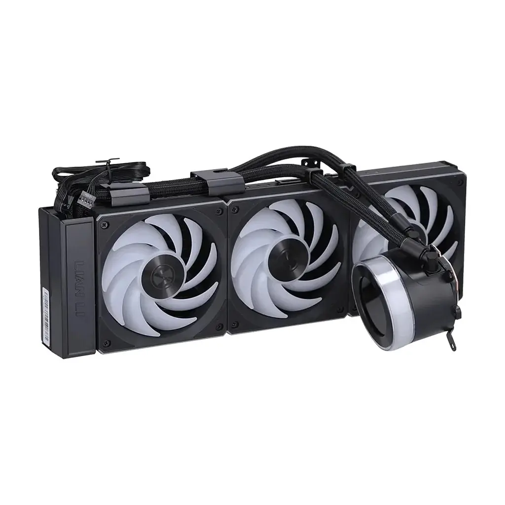 Система рідинного охолодження Lian Li HydroShift II LCD-C 360CL, Black (G89.GHS2LCD36RB.00) - фото 3