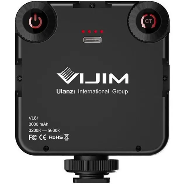 Видеосвет Ulanzi Vijim Led Light UV-2134 VL81 Black - фото 2