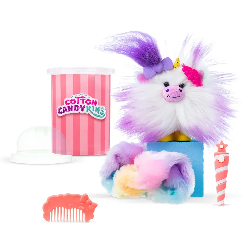 М'яка іграшка Cotton Candykins 9,65 х 9,65 х 17,15 см поліестер рожевий - фото 3