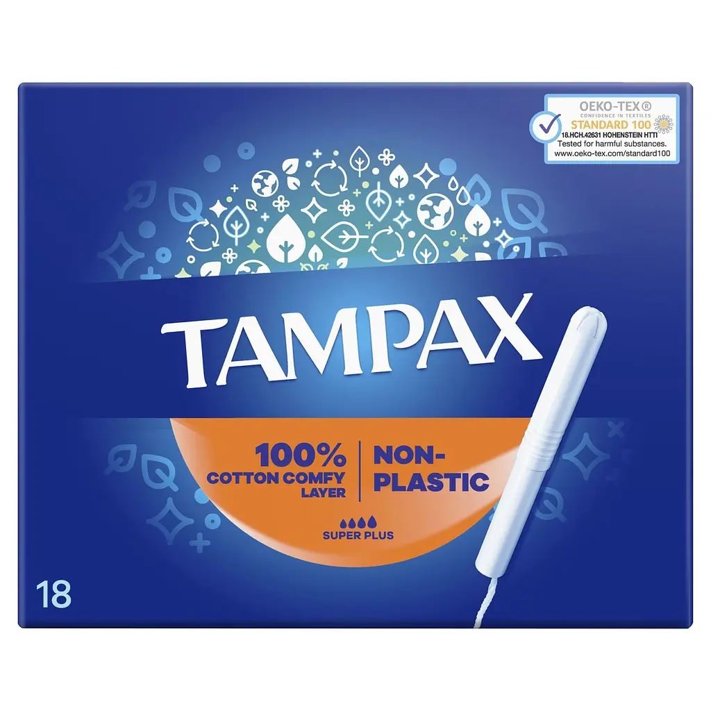 Тампони Tampax Compak Super Plus, з аплікатором, 18 шт. - фото 2