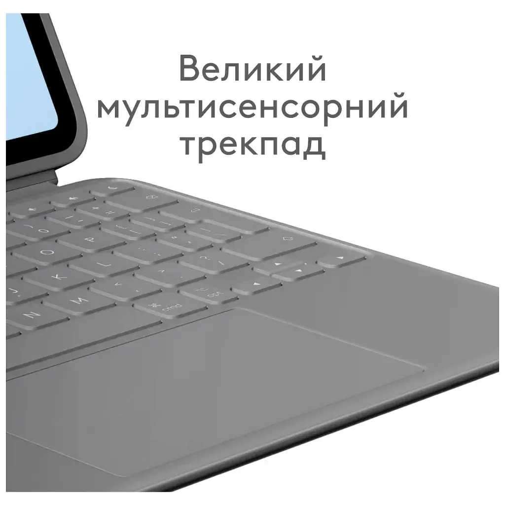 Чохол до планшета Logitech Combo Touch for iPad Air 11-inch M2 (L920-012636) - фото 5