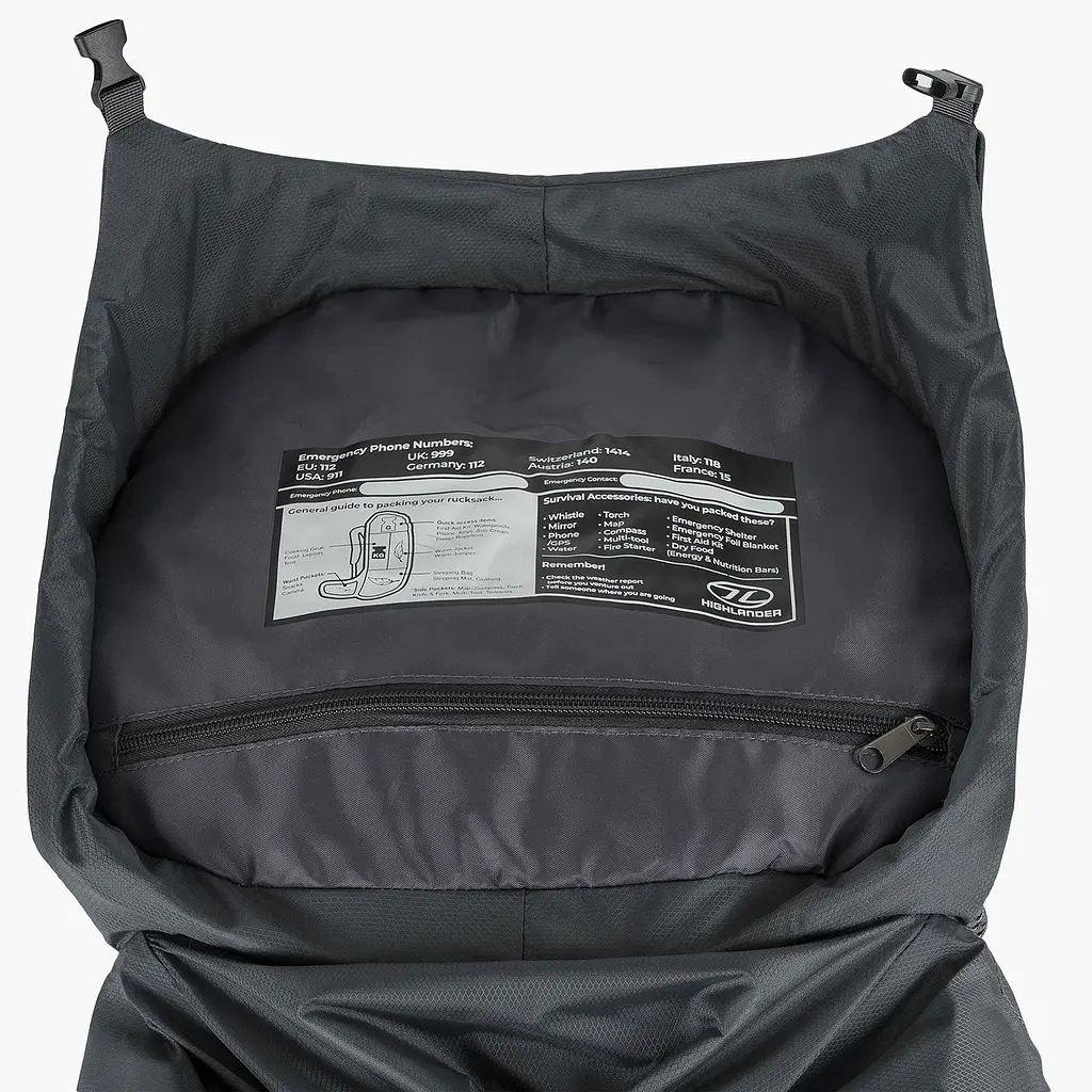Рюкзак туристичний Highlander Ben Nevis Men 65L Grey (RUC276-GR) - фото 12