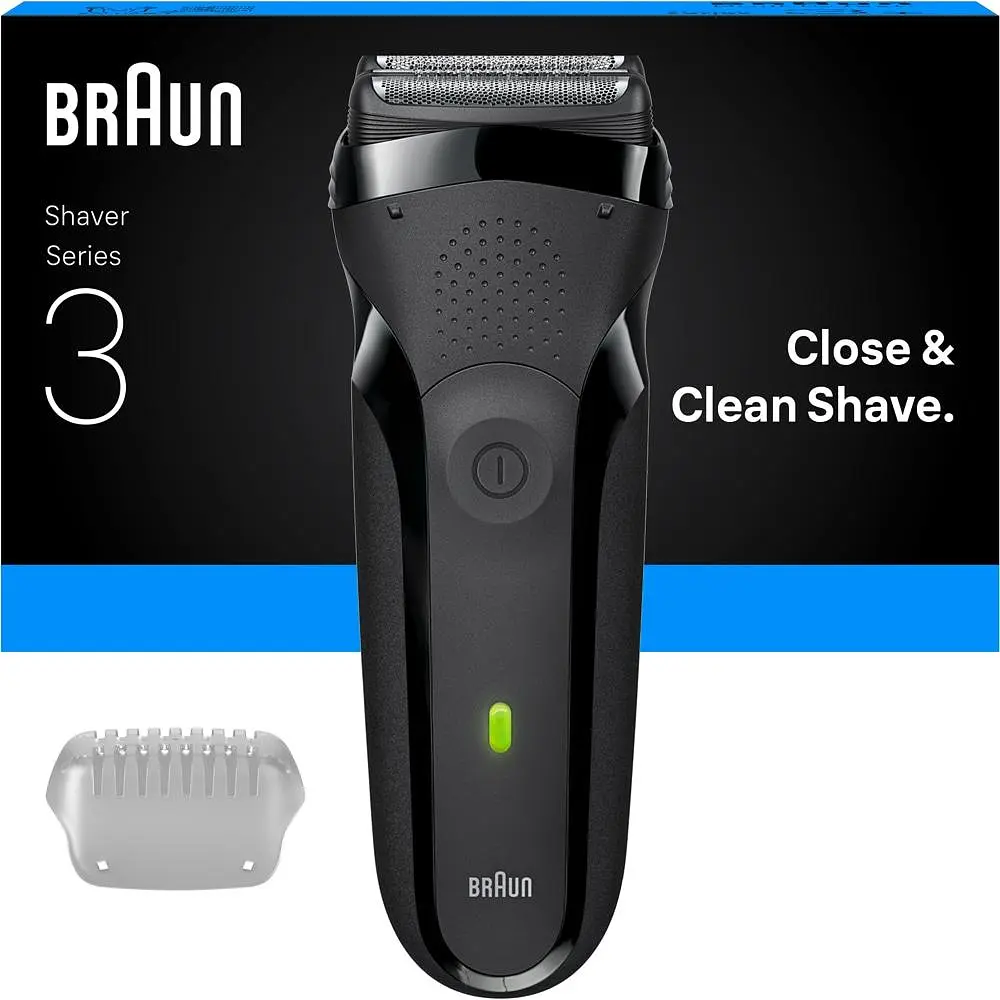 Електро Бритва BRAUN 300S Red. Тип гоління: сухе / акумулятор / Час автономної роботи: 45 хв / - фото 2