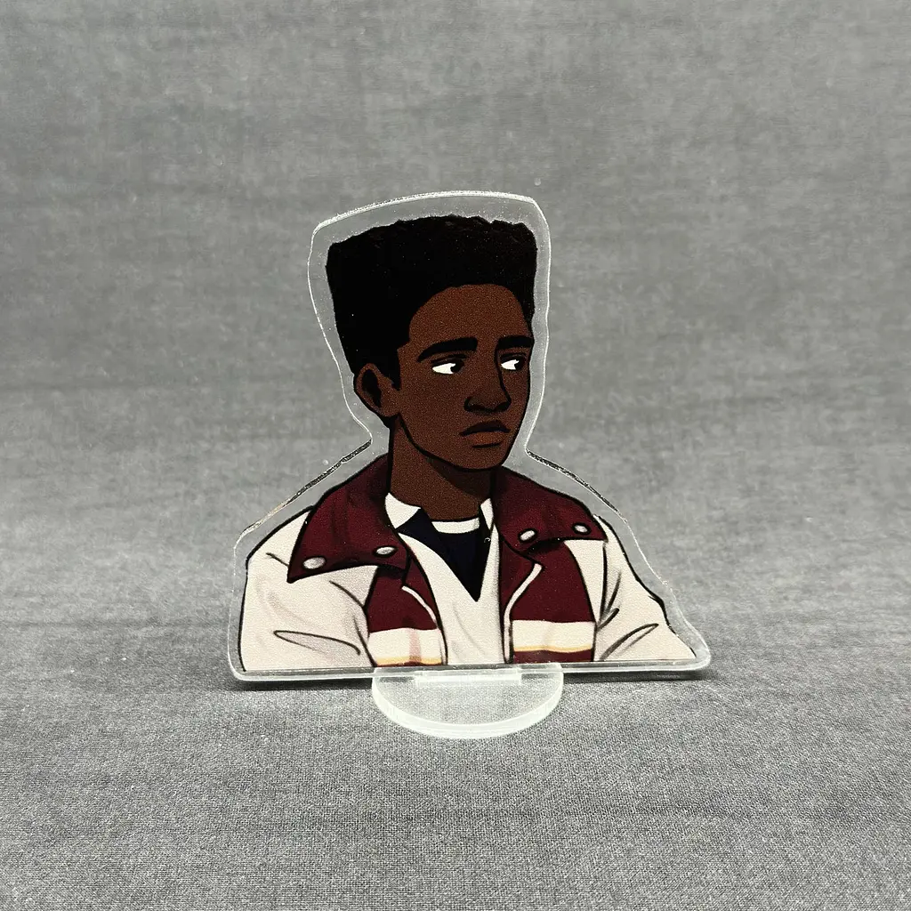 Акрилова колекційна фігурка Чібі Chibi Дивні дива, Дуже дивні справи, Stranger Thing Лукас 10 см - фото 2