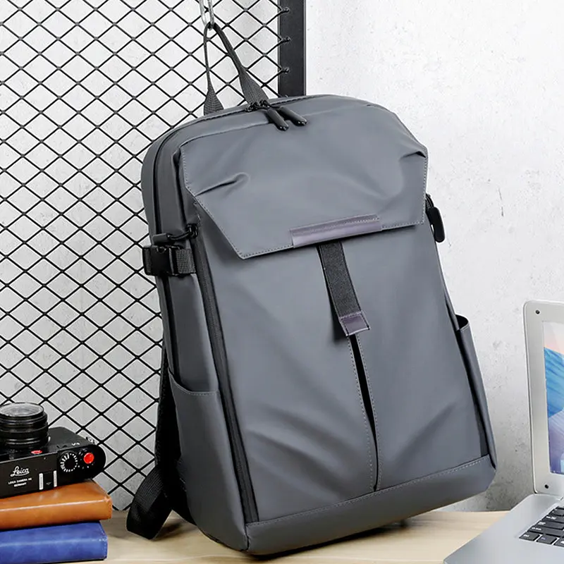 Рюкзак міський No Brand BLH6868 44х29 см Gray 13083-84485 - фото 3
