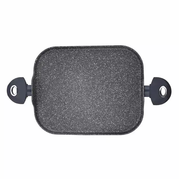 Пательня-гриль Bergner Orion 35.5X28.3 см (BG-8523-MBG) - фото 2