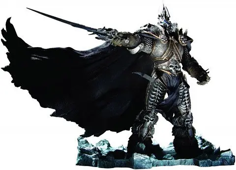 Статуэтка Warcraft Arthas Menethil The Lich King Варкрафт Король Лич Артас Менетил 24 см WOW 21.054 - фото 4