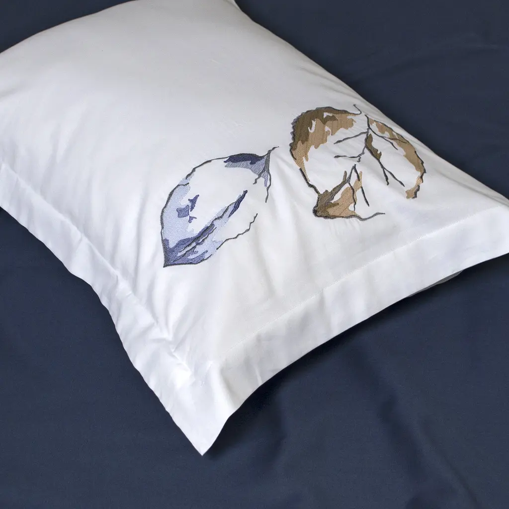 Постельное белье Dantela Vita сатин с вышивкой - Cinar евро - фото 9