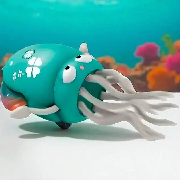 Інтерактивна іграшка Танцюючий кальмар Dance Squid DT-505 з музикою та LED-підсвіткою - фото 5