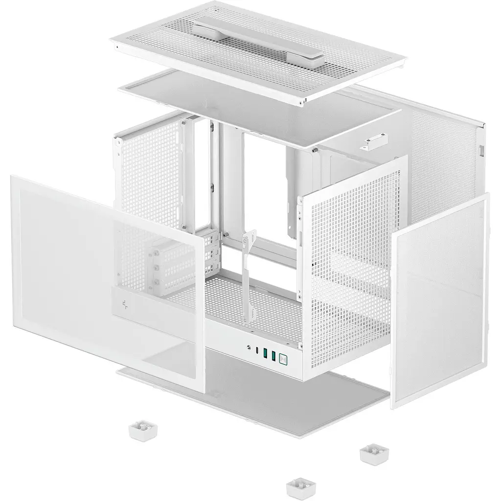 Корпус Deepcool CH160 White (R-CH160-WHNGI0-G-1) [146747] - фото 10
