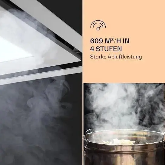 Островная вытяжка Klarstein Remy Brilliant Edition 90см (10035477) - фото 4