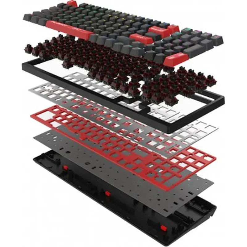 Клавіатура A4Tech Bloody S98 RGB BLMS Red USB Bloody Red (4711421991674) - фото 8