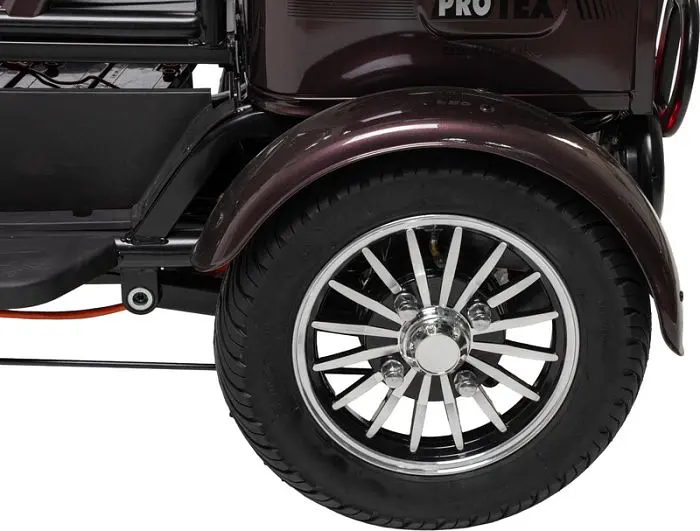 Триколісний Електроскутер Corso Protex MAX (1200W, 72V, 28Ah) Коричневий - фото 6