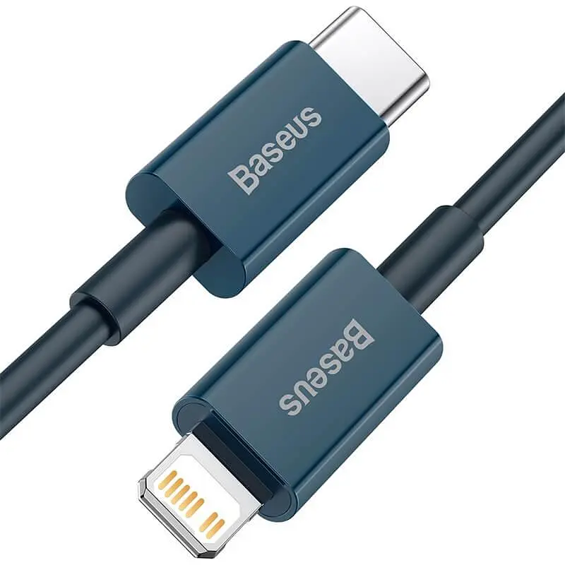 Кабель Baseus Type-C to Lightning Superior Series Fast Charging Data Cable 1 м 20W (CATLYS-A03) - фото 3