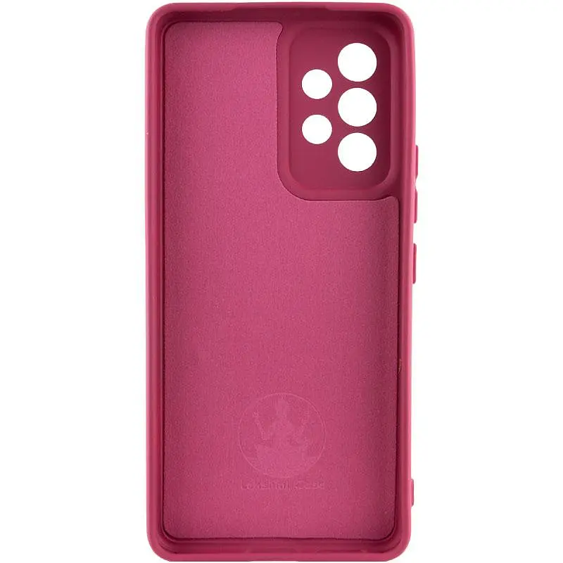 Чехол Silicone Cover Ummi Lakshmi Full Camera (AA) для Samsung Galaxy A13 4G Бордовый / Marsala - фото 2