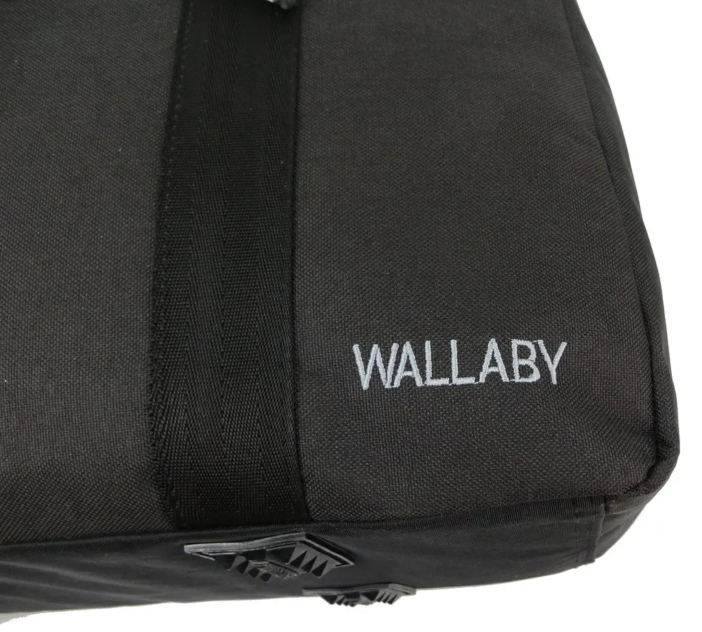 Сумка дорожня Wallaby 2550 21L Чорна - фото 7