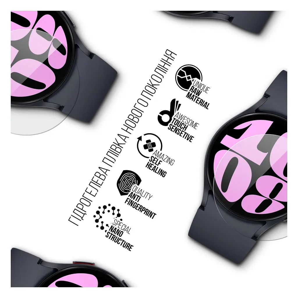 Пленка защитная Armorstandart Samsung Galaxy Watch 6 40mm 6 pcs (ARM70416) - фото 2