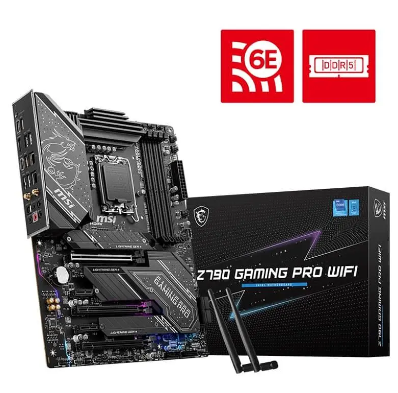 Материнська плата MSI Z790 GAMING PRO WIFI (Z790 GAMING PRO WIFI) (Socket 1700, Intel Z790, ATX) Б/в - фото 5