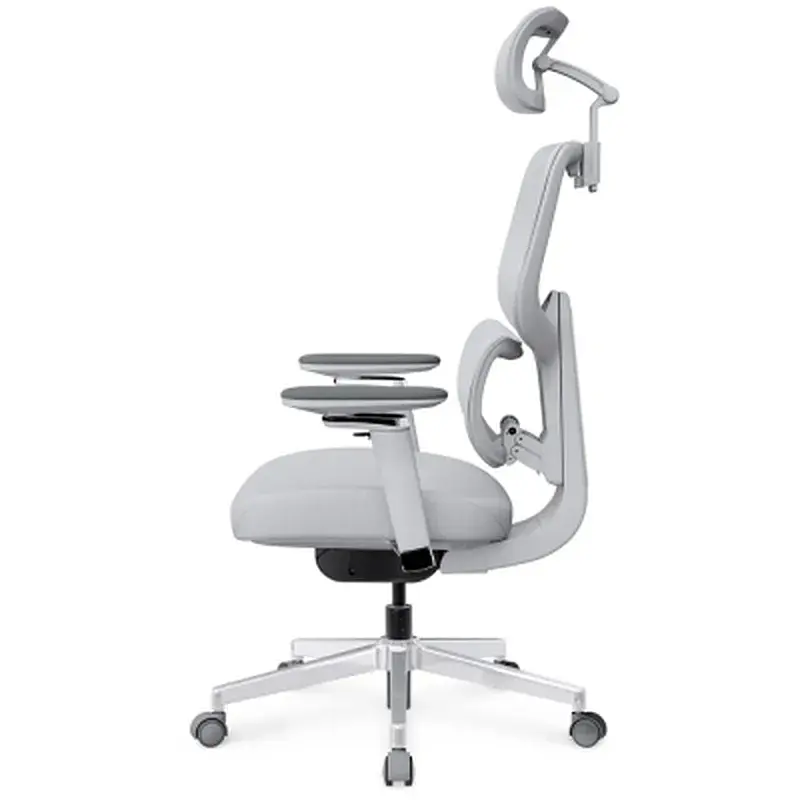 Офісне крісло Mealux D2 Air Fabric Grey (HF-D2 F/G) - фото 4