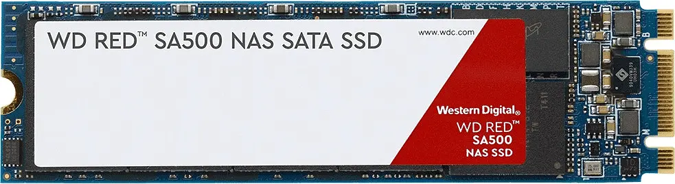 Внутрішній SSD накопичувач WD Red SA500 500Gb M.2 2280 NAS WDS500G1R0B