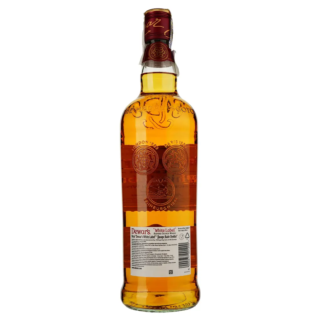 Віскі Dewar's White Label Blended Scotch Whisky 40% 1 л - фото 7