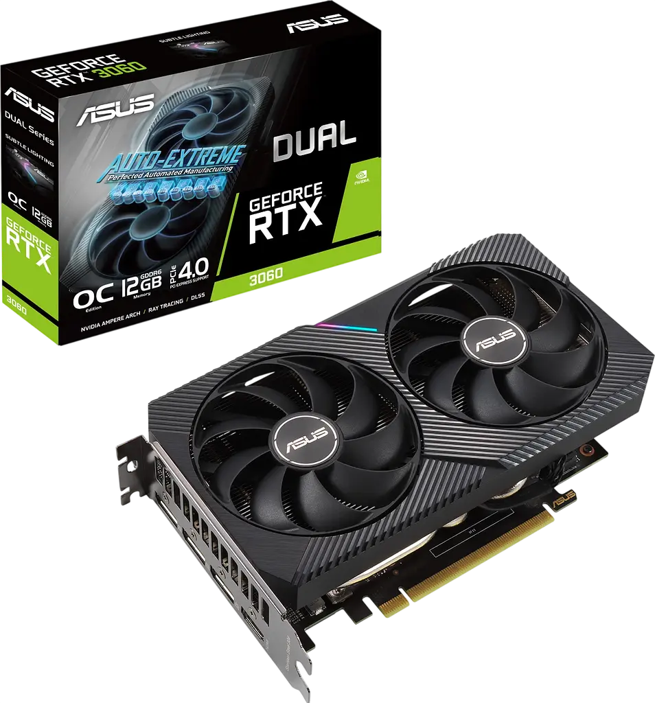 Відеокарта GeForce RTX 3060 12GB Asus Dual V2 OC (DUAL-RTX3060-O12G-V2) Б/В - фото 4