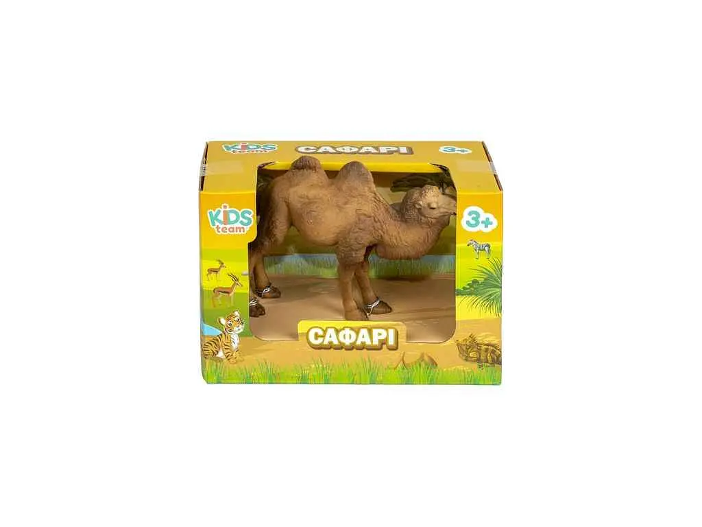 Фігурка KIDS TEAM ANIMALS тварини "Сафарі"Q9899-A15 Верблюд - фото 3