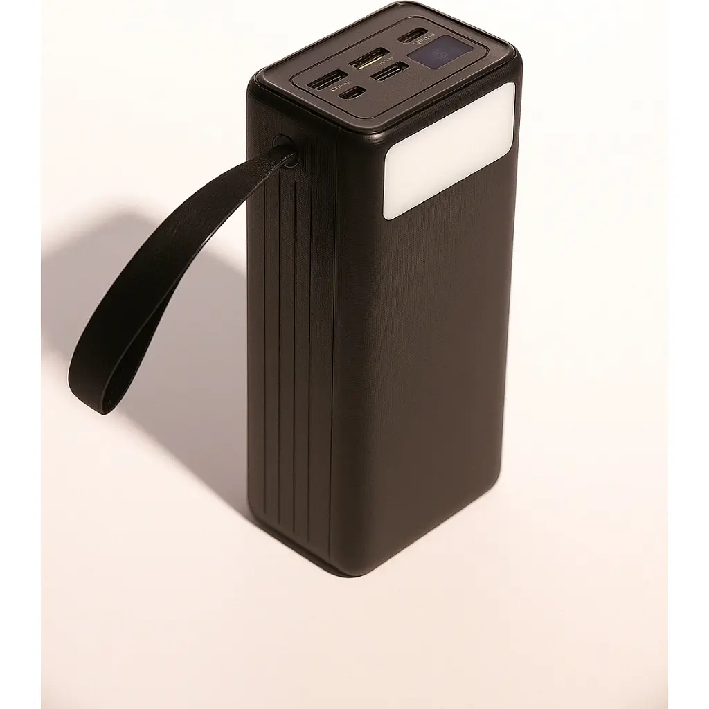 Батарея універсальна GEAR 50000mAh, PD/22.5W, black (SP05) - фото 2